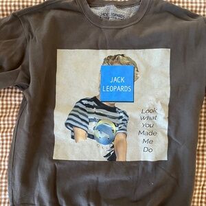 Taylor Swift Jack Leopards Crewneck